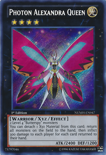 Photon Alexandra Queen - NUMH-EN047 Secret Rare 1st Edition