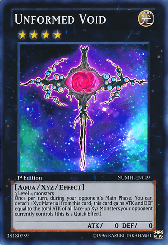 Unformed Void - NUMH-EN049 Super Rare Unlimited