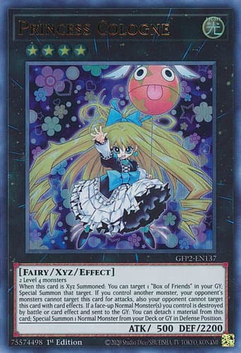 Princess Cologne - NUMH-EN050 Secret Rare 1st Edition