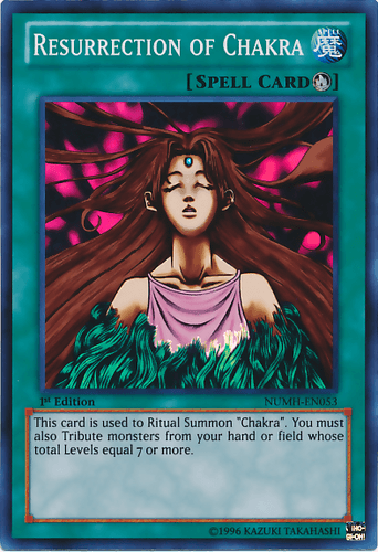 Resurrection of Chakra - NUMH-EN053 Super Rare 1st Edition
