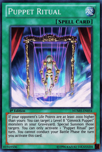 Puppet Ritual - NUMH-EN054 Super Rare 1st Edition