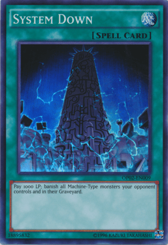 System Down - OP02-EN009 Super Rare Unlimited