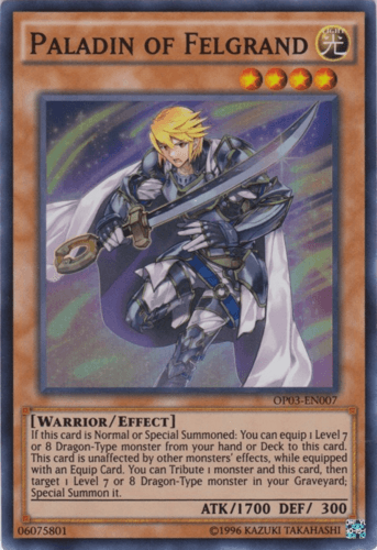 Paladin of Felgrand - OP03-EN007 Super Rare Unlimited