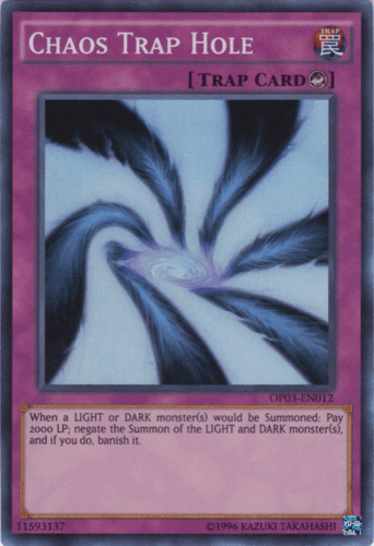 Chaos Trap Hole - OP03-EN012 Super Rare Unlimited