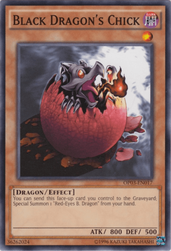 Black Dragon's Chick - OP03-EN017 Common Unlimited