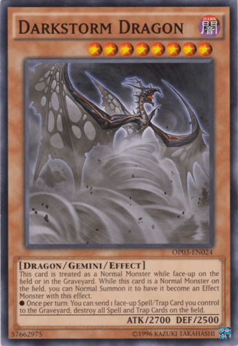 Darkstorm Dragon - OP03-EN024 Common Unlimited