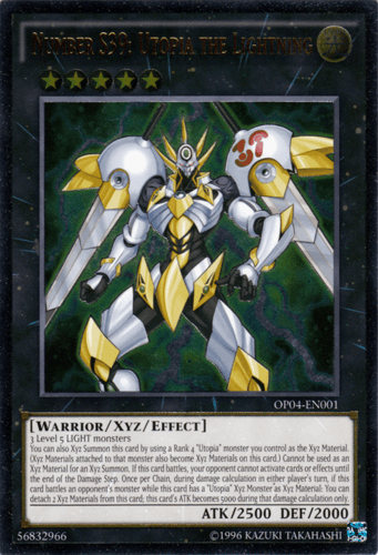 Number S39: Utopia the Lightning - OP04-EN001 Ultimate Rare Unlimited