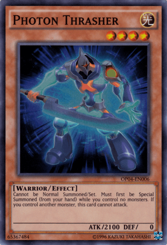 Photon Thrasher - OP04-EN006 Super Rare Unlimited