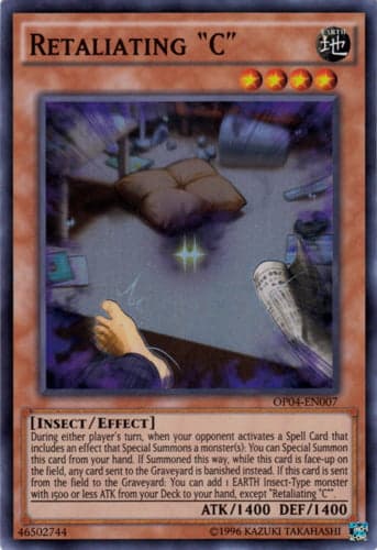 Retaliating "C" - OP04-EN007 Super Rare Unlimited
