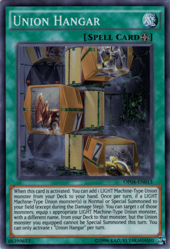 Union Hangar - OP04-EN013 Super Rare Unlimited