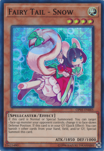 Fairy Tail - Snow - OP05-EN005 Super Rare Unlimited
