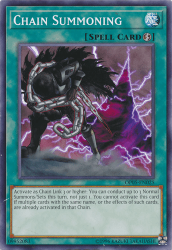 Chain Summoning - OP05-EN025 Common Unlimited