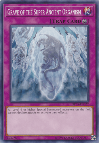 Grave of the Super Ancient Organism - OP05-EN027 Common Unlimited