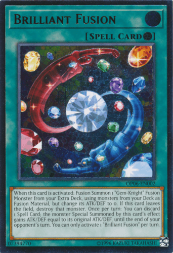 Brilliant Fusion - OP06-EN002 Ultimate Rare Unlimited