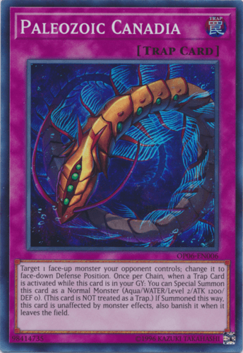 Paleozoic Canadia - OP06-EN006 Super Rare Unlimited