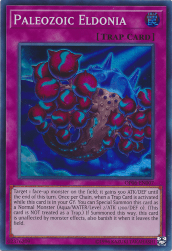 Paleozoic Eldonia - OP06-EN007 Super Rare Unlimited