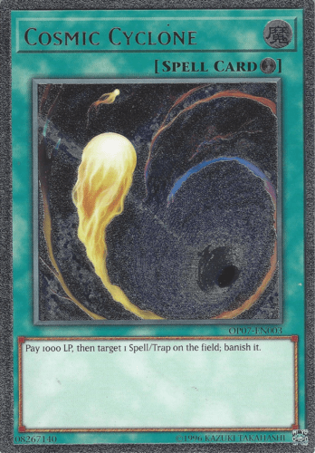 Cosmic Cyclone - OP07-EN003 Ultimate Rare Unlimited