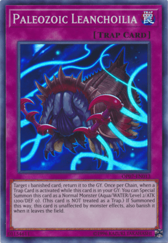 Paleozoic Leanchoilia - OP07-EN013 Super Rare Unlimited