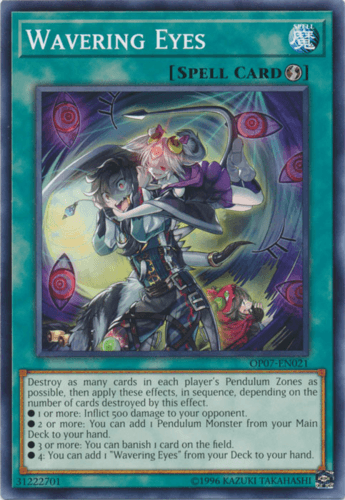 Wavering Eyes - OP07-EN021 Common Unlimited