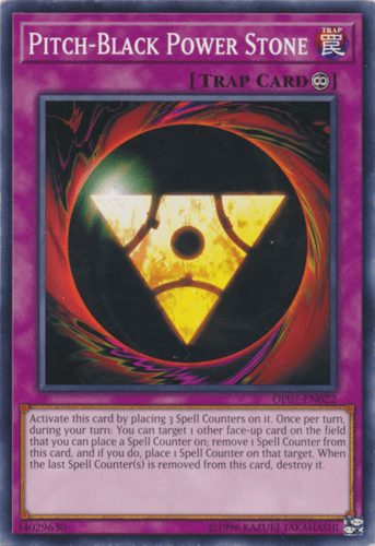 Pitch-Black Power Stone - OP07-EN022 Common Unlimited