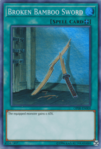 Broken Bamboo Sword - OP08-EN009 Super Rare Unlimited
