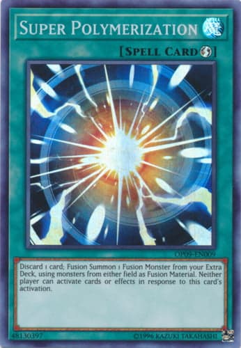 Super Polymerization - OP09-EN009 Super Rare Unlimited
