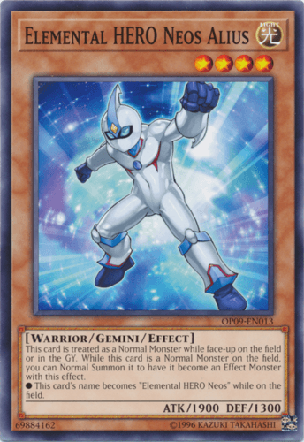 Elemental HERO Neos Alius - OP09-EN013 Common Unlimited