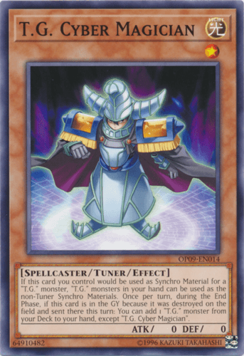 T.G. Cyber Magician - OP09-EN014 Common Unlimited