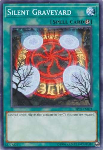 Silent Graveyard - OP09-EN021 Common Unlimited