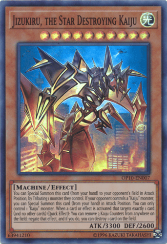 Jizukiru, the Star Destroying Kaiju - OP10-EN007 Super Rare Unlimited