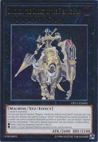 Dingirsu, the Orcust of the Evening Star - OP11-EN001 Ultimate Rare Unlimited