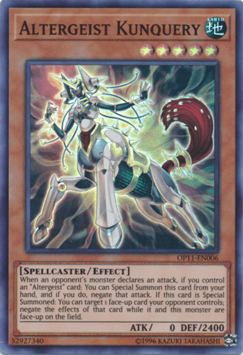Altergeist Kunquery - OP11-EN006 Super Rare Unlimited