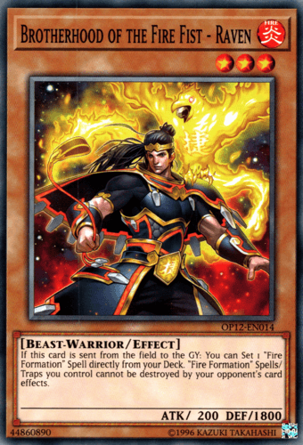 Brotherhood of the Fire Fist - Raven - OP12-EN014 Common Unlimited