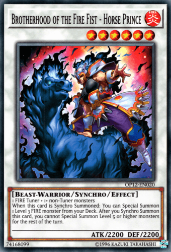 Brotherhood of the Fire Fist - Horse Prince - OP12-EN020 Common Unlimited