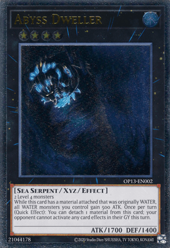 Abyss Dweller - OP13-EN002 Ultimate Rare Unlimited