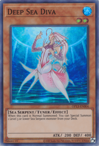 Deep Sea Diva - OP13-EN004 Super Rare Unlimited