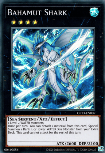 Bahamut Shark - OP13-EN009 Super Rare Unlimited
