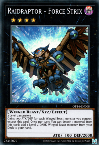 Raidraptor - Force Strix - OP14-EN008 Super Rare Unlimited