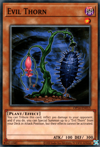 Evil Thorn - OP14-EN015 Common Unlimited