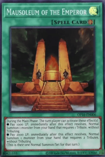 Mausoleum of the Emperor - OP16-EN006 Super Rare Unlimited