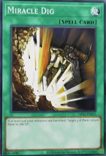 Miracle Dig - OP16-EN015 Common Unlimited