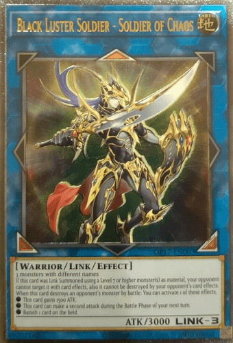 Black Luster Soldier - Soldier of Chaos - OP17-EN003 Ultimate Rare Unlimited