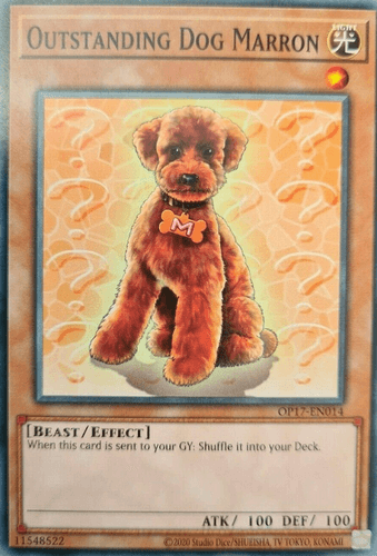 Outstanding Dog Marron - OP17-EN014 Common Unlimited