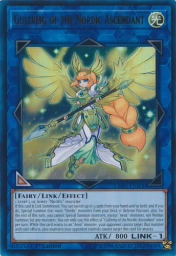 Gullveig of the Nordic Ascendant - OP18-EN023 Common Unlimited