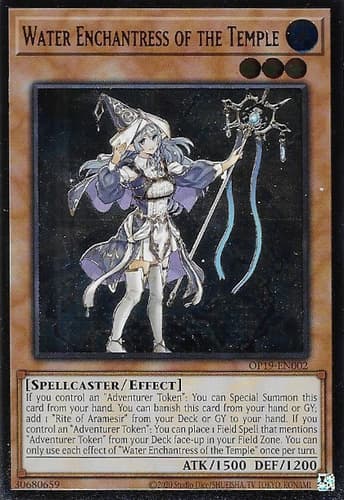 Water Enchantress of the Temple - OP19-EN002 Ultimate Rare Unlimited