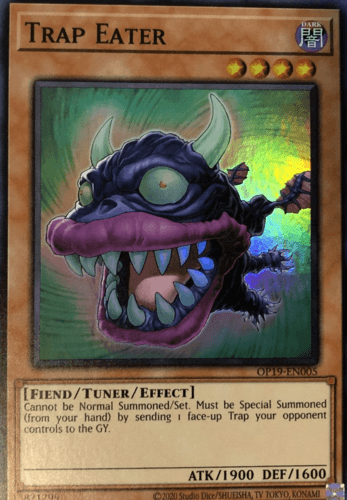 Trap Eater - OP19-EN005 Super Rare Unlimited