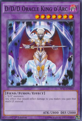 D/D/D Oracle King d'Arc - OP19-EN010 Super Rare Unlimited
