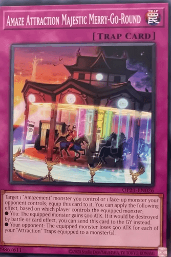 Amaze Attraction Majestic Merry-Go-Round - OP21-EN026 Common Unlimited