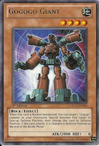 Gogogo Giant - ORCS-EN004 Rare Unlimited