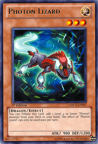 Photon Lizard - ORCS-EN007 Rare 1st Edition